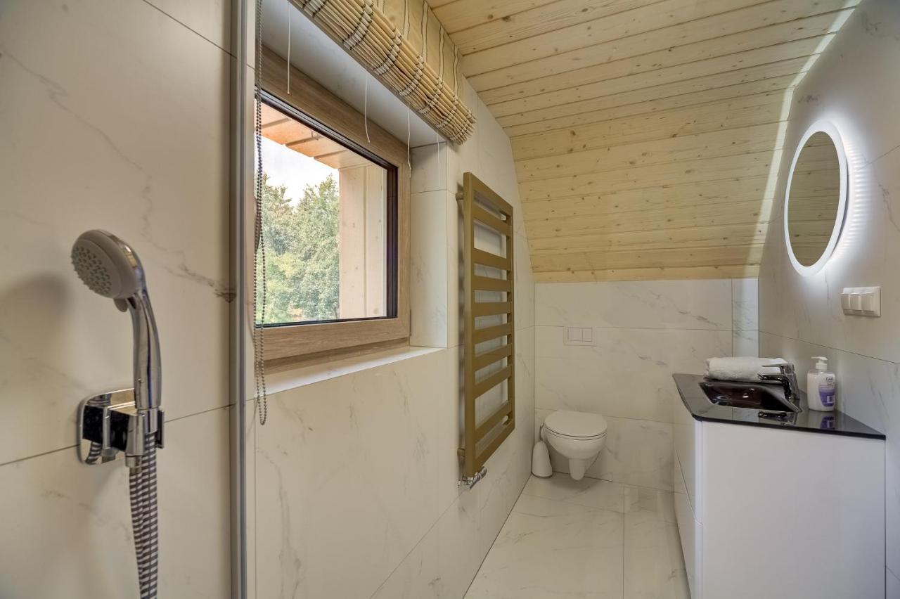 Znamirowickachata Sauna Jacuzzi Spa Znamirowice المظهر الخارجي الصورة